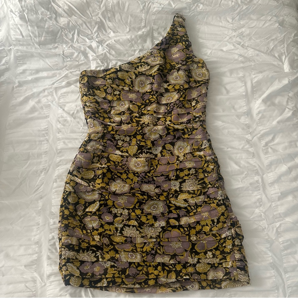 Zara One Shoulder Dress
